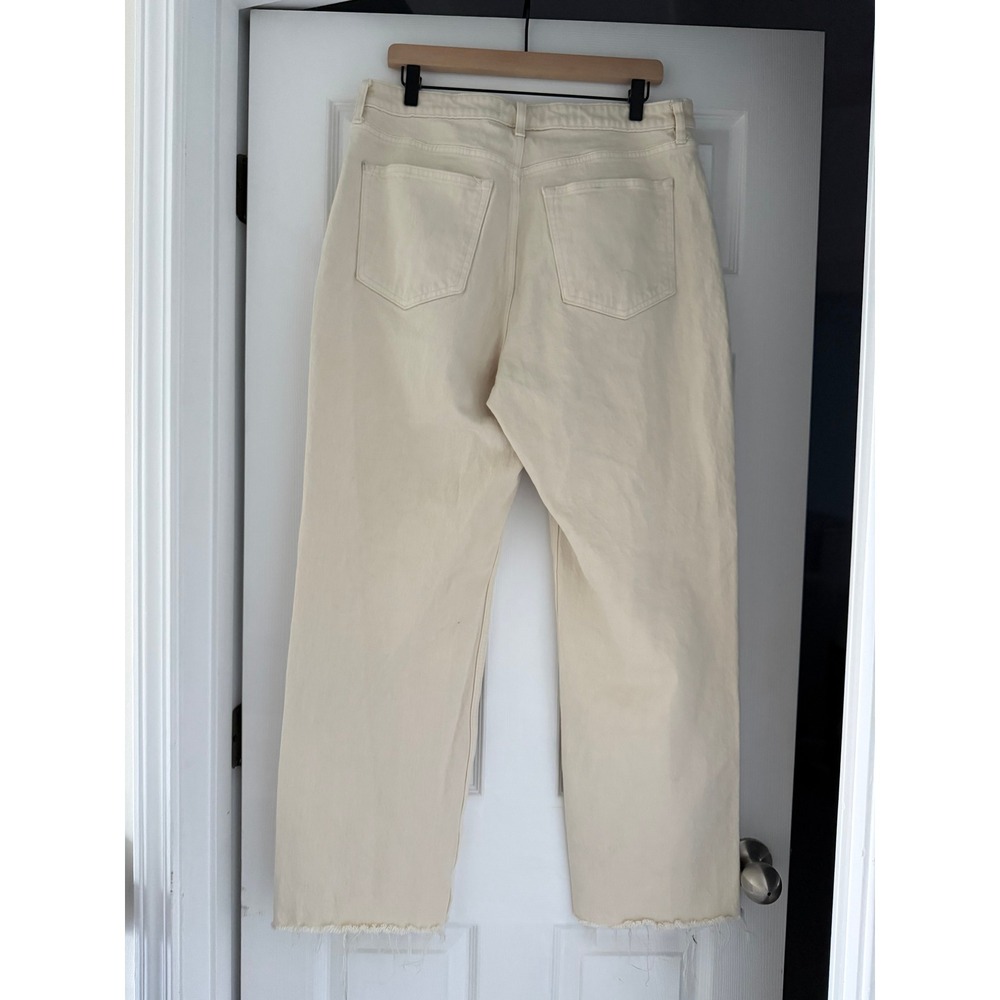 Abercrombie Womens 90s Relaxed High Rise Ercu Preppy Neutral Cleangirl - Picture 3 of 4